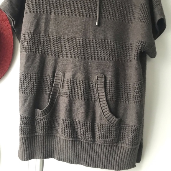 Banana Republic Rabbit Hair Hooded Oversized Soft Sweater Luxury Minimalist - Picture 2 of 7